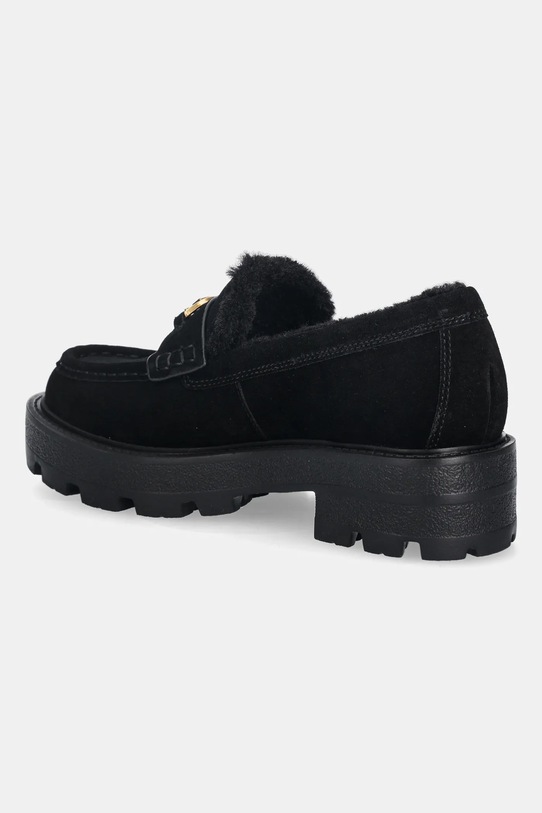 Obuwie Guess mokasyny zamszowe YANIKAY FLFYKY.SUE14.BLKBL czarny