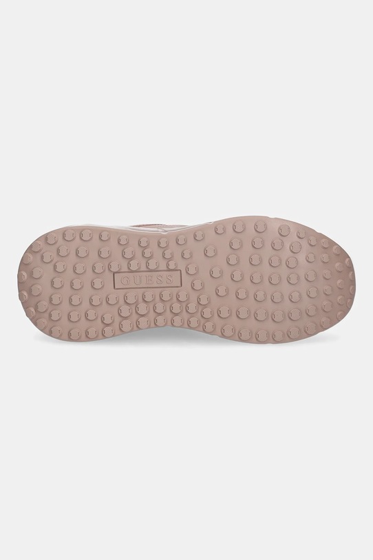 Nubuck sneakers Guess FARREA2 FLF2RR.LEA12.BLUSH ροζ