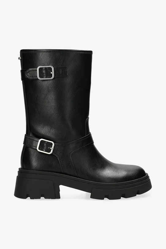 Mexx botki SUMATRA RIVER imitacja skóry licowej czarny MI001705753W.01