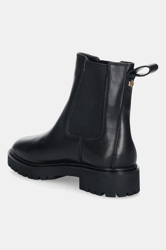 Obuwie Lauren Ralph Lauren sztyblety skórzane Allyson 802967818001.001 czarny