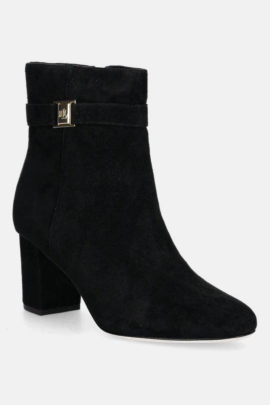Σουέτ μπότες Lauren Ralph Lauren Kellie Bt Hl 5-8 cm μαύρο 802967827001.001