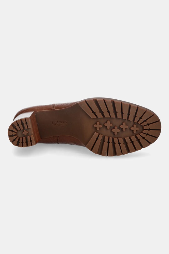 Lauren Ralph Lauren botki skórzane Layne 802974391002.200 brązowy