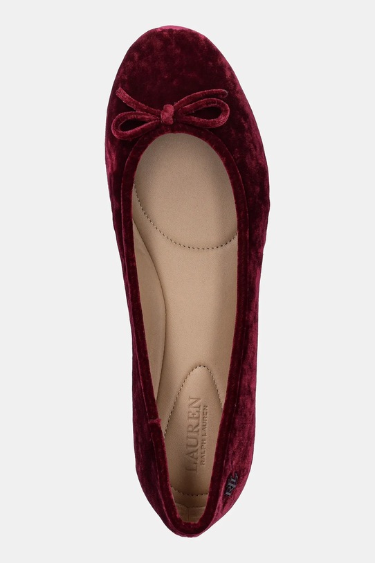 Baleríny Lauren Ralph Lauren Jayna IIi červená 802977875004.500