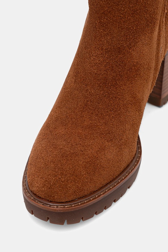 Велурени ботуши Lauren Ralph Lauren Tasha Tl Hl кафяв 802977893002.200