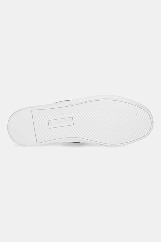 Δερμάτινα αθλητικά παπούτσια Lauren Ralph Lauren Janson II 802979187003.100 λευκό