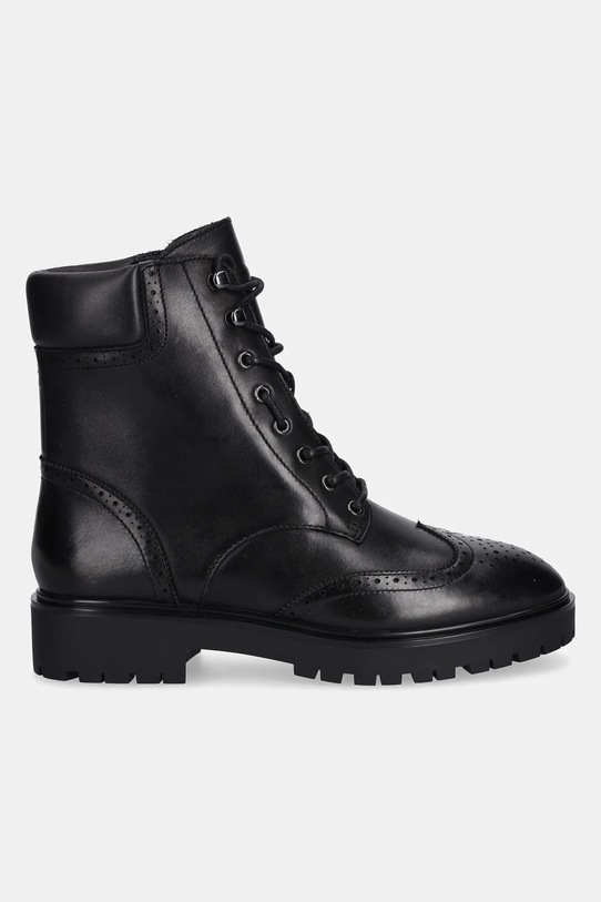Lauren Ralph Lauren botki skórzane Alysn Lup Pr 802980063001.001 czarny AW25