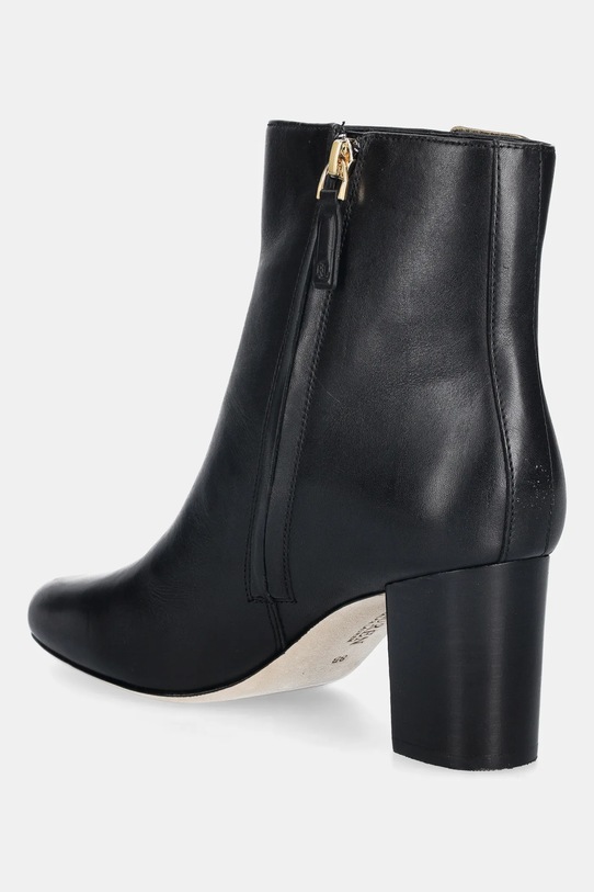 Obuwie Lauren Ralph Lauren botki skórzane Kenndi Bt Hl 802980065001.001 czarny