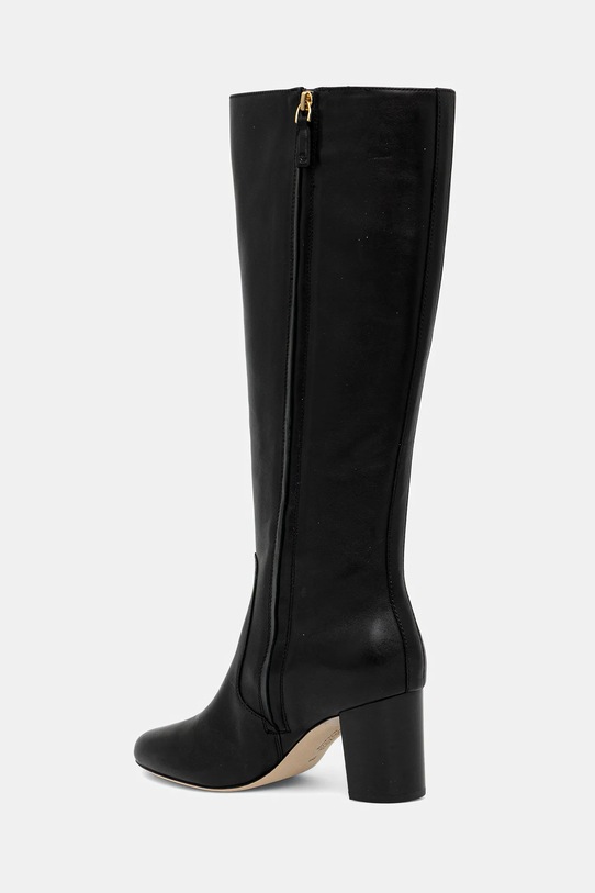 Obuwie Lauren Ralph Lauren kozaki skórzane Kenndi Tl Hl 802980067001.001 czarny