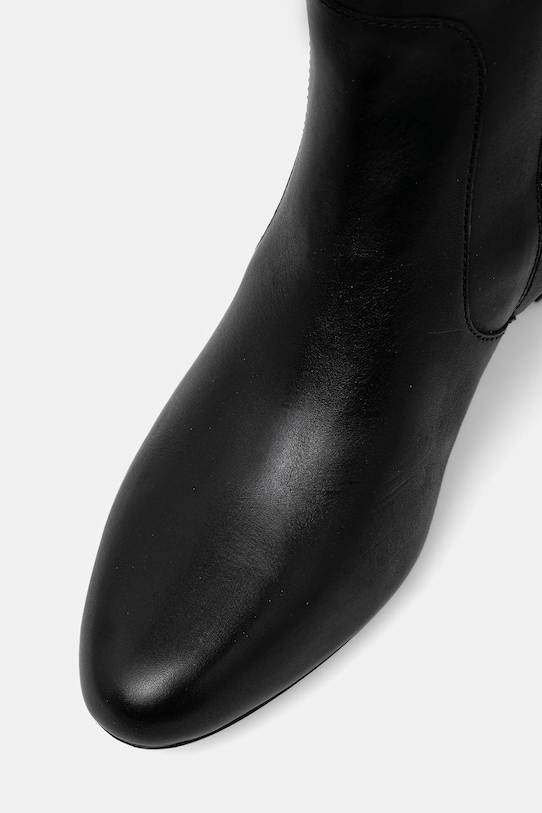 Шкіряні чоботи Lauren Ralph Lauren Kenndi Tl Hl чорний 802980067001.001