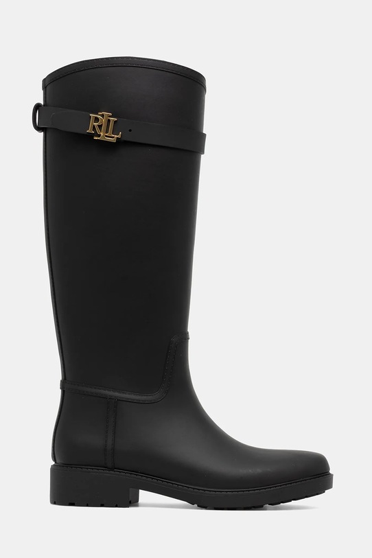 Lauren Ralph Lauren kalosze Portiah 802980678001.001 czarny AW25