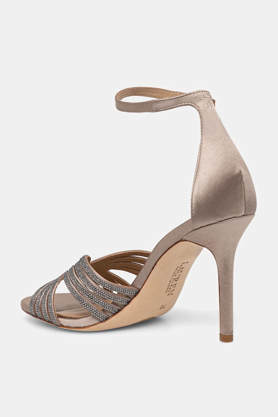 Παπούτσια Πέδιλα Lauren Ralph Lauren Allie Mtstrp 802P02072001.230 χρυσαφί