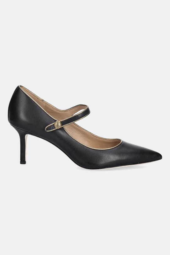 Δερμάτινες γόβες Lauren Ralph Lauren Lanette Mj2 802980112001.001 μαύρο AW25