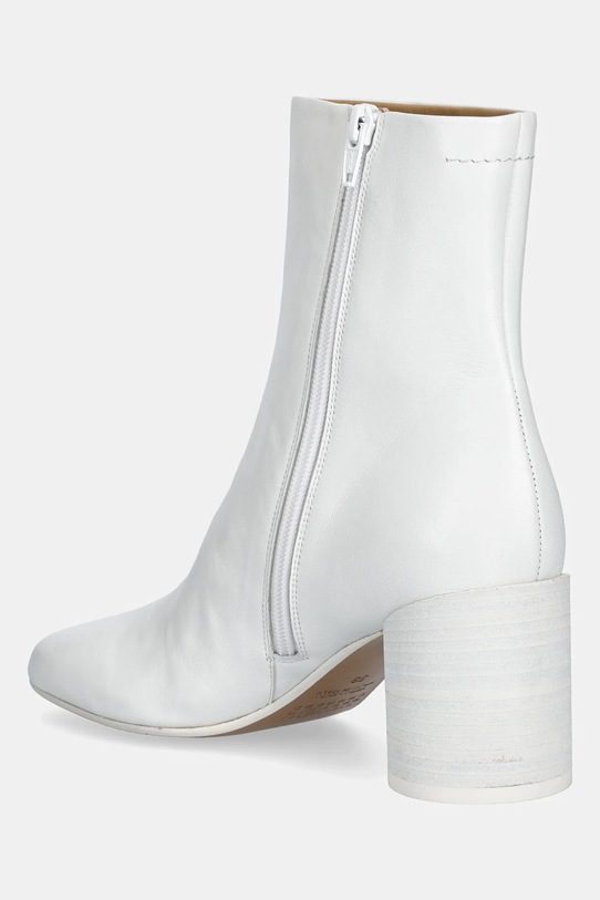 Обувки Кожени боти MM6 Maison Margiela S59WU0235.P3628.T1003 бял