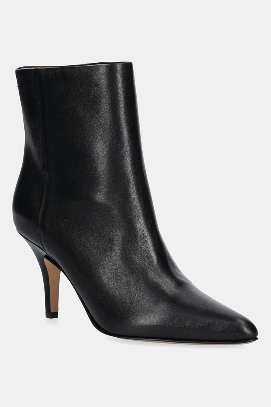 Кожени боти MM6 Maison Margiela без изолация черен S59WU0261.P6783.T8013