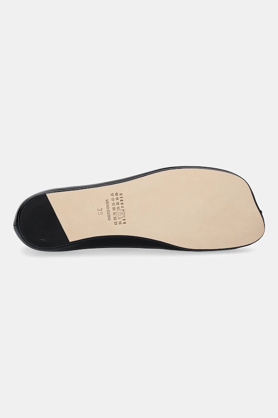 MM6 Maison Margiela ballerine in pelle S59WZ0097.P5000.T8013 nero