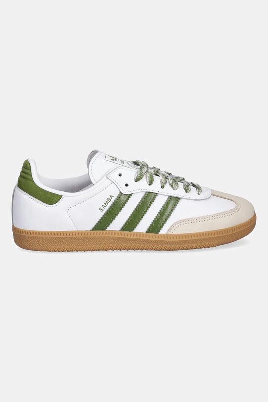 adidas Originals sneakersy skórzane Samba Og W JS1352 biały AW25