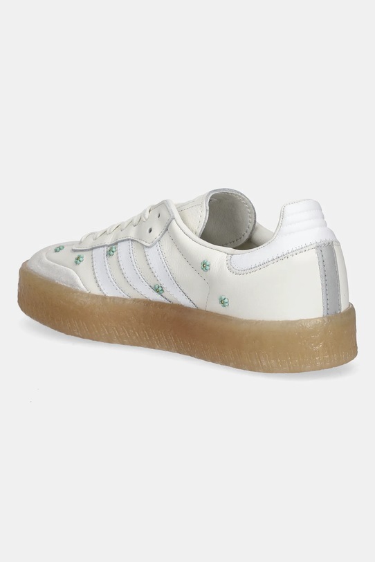 Obuwie adidas Originals sneakersy skórzane Sambae W JS3953 beżowy