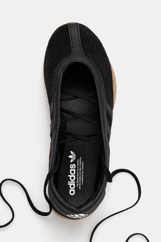 adidas Originals baleriny zamszowe Taekwondo Mei Ballet W czarny JQ0669