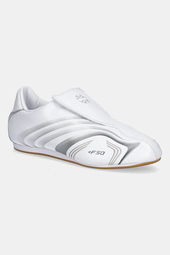 adidas Originals sneakersy skórzane Taekwondo F50 W niska biały JR6404
