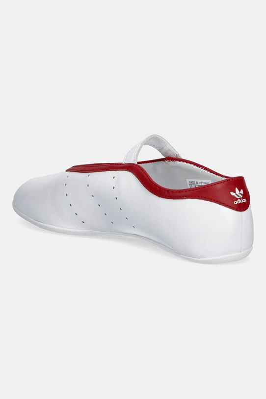 Obuwie adidas Originals baleriny skórzane Stan Smith Lo Pro JQ6940 biały