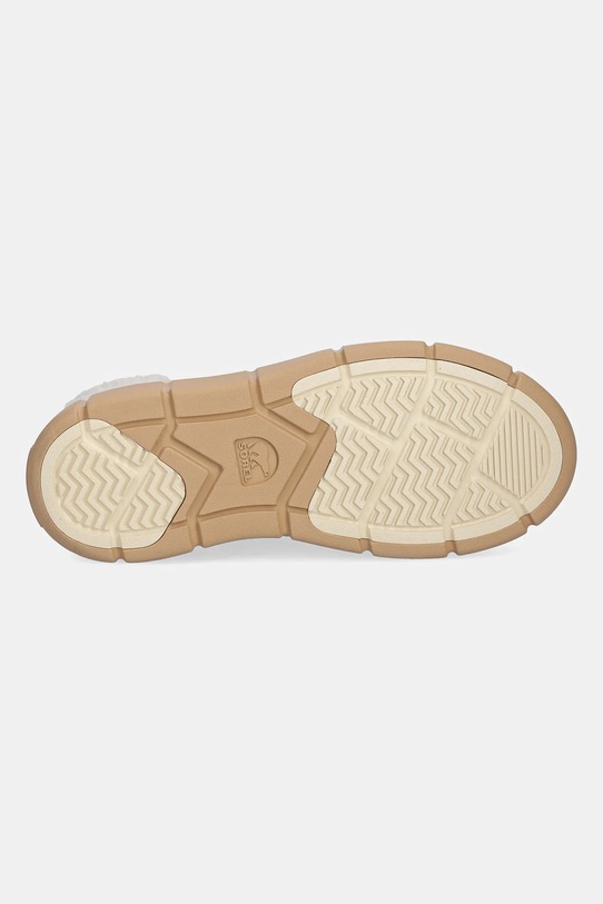 Sorel cizme din piele întoarsă SOREL EXPLORER III NW LACE WP 2077961292 bej