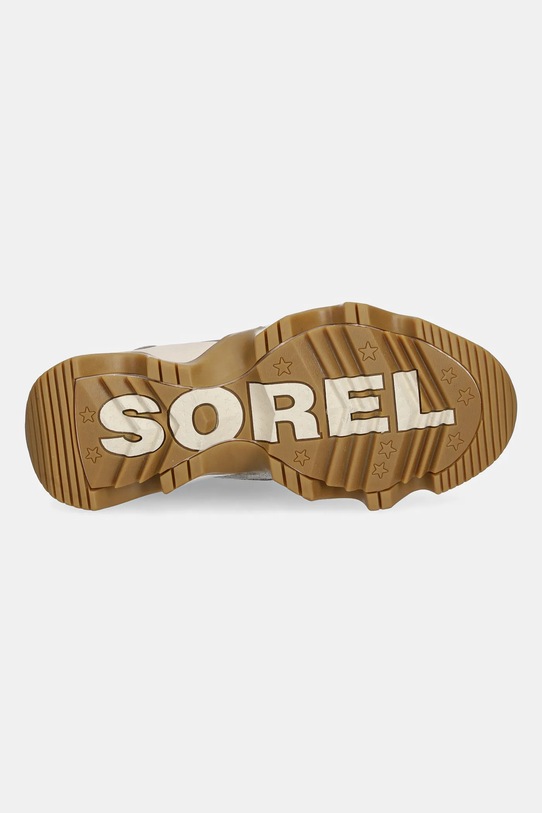 Sorel cizme de zăpadă din piele întoarsă KINETIC IMPACT CONQUEST PLUS WP 2088281264 bej