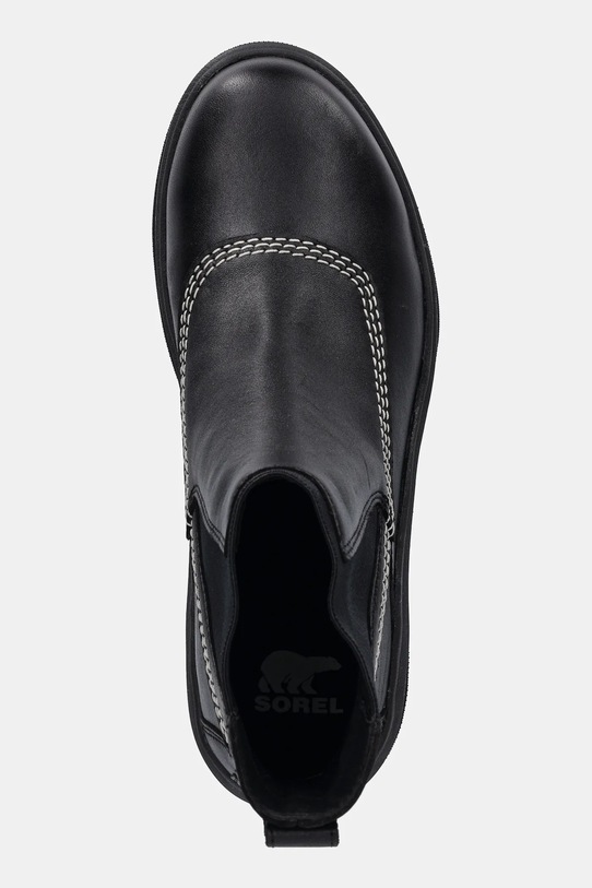Sorel sztyblety skórzane JOAN FRWD CHELSEA czarny 2138421010