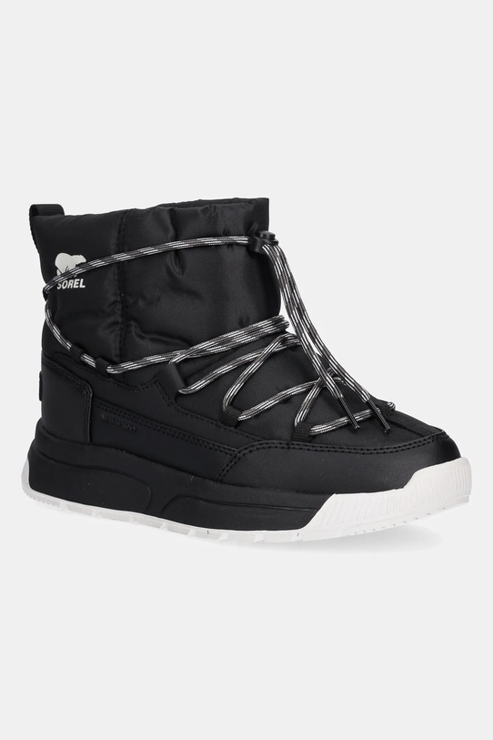 Sorel śniegowce WHITNEY III SLIP-ON WP syntetyczny czarny 2138501010