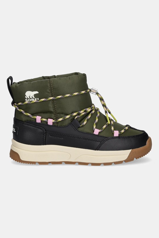 Sorel śniegowce WHITNEY III SLIP-ON WP 2138501355 zielony AW25