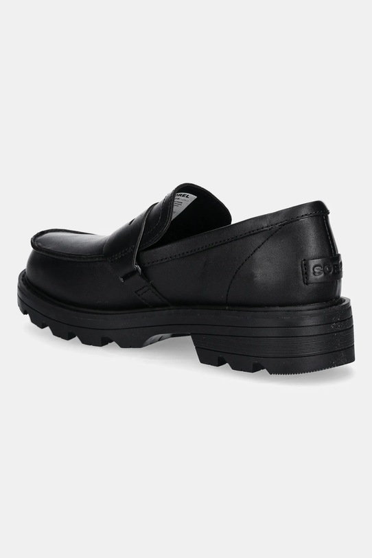 Încălțăminte Sorel mocasini de piele REVEL AVE LOAFER 2144851010 negru
