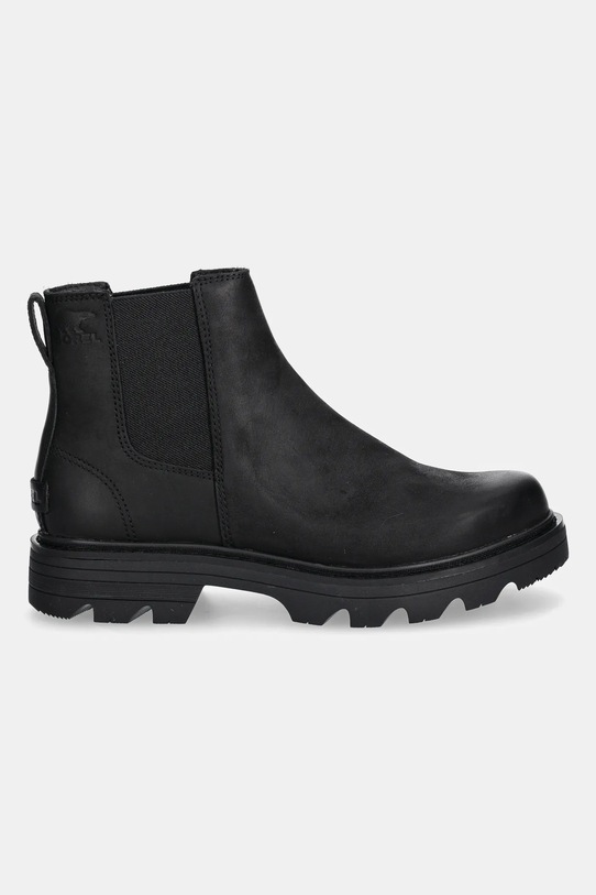 Sorel sztyblety nubukowe REVEL RD CHELSEA WP 2144881010 czarny AW25