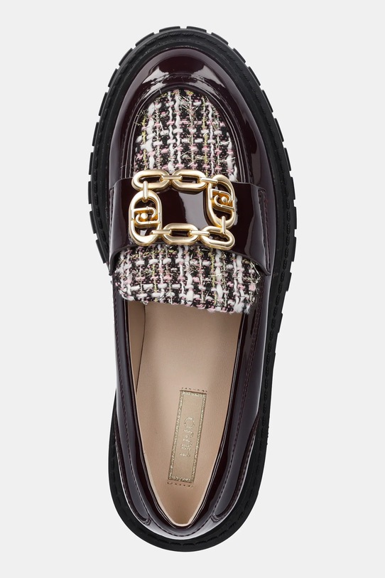 Liu Jo mokasyny RUMI 34 bordowy SF5057EX327S1228