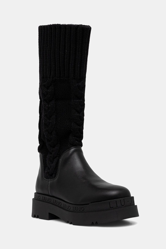 Liu Jo cizme LOVE 65 negru SF5121TX33022222