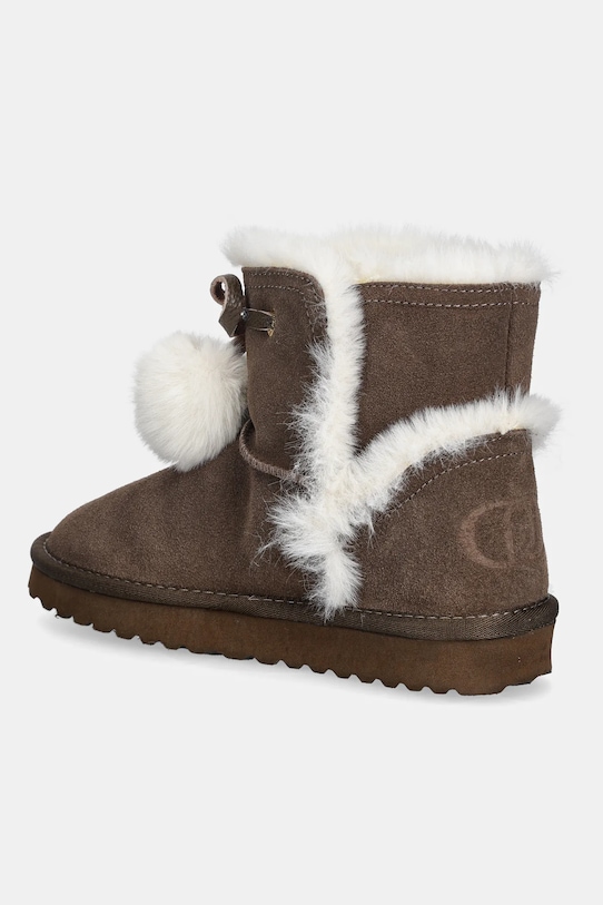 Obuwie Liu Jo śniegowce zamszowe JIL 05 SF5101PX002S3830 brązowy
