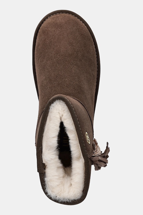 Μπότες χιονιού σουέτ Liu Jo JANE 09 καφέ SF5109PX002S3830