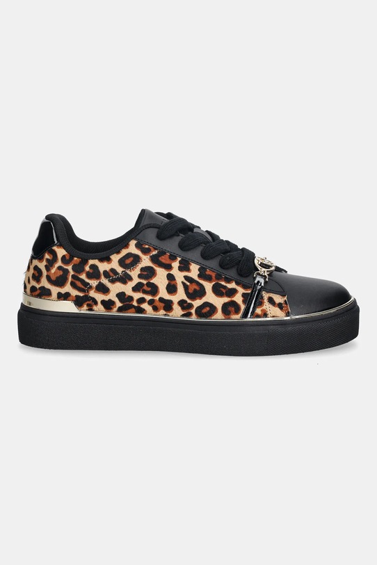 Liu Jo sneakersy skórzane KIKI 01 BF5063PX163S1937 brązowy AW25