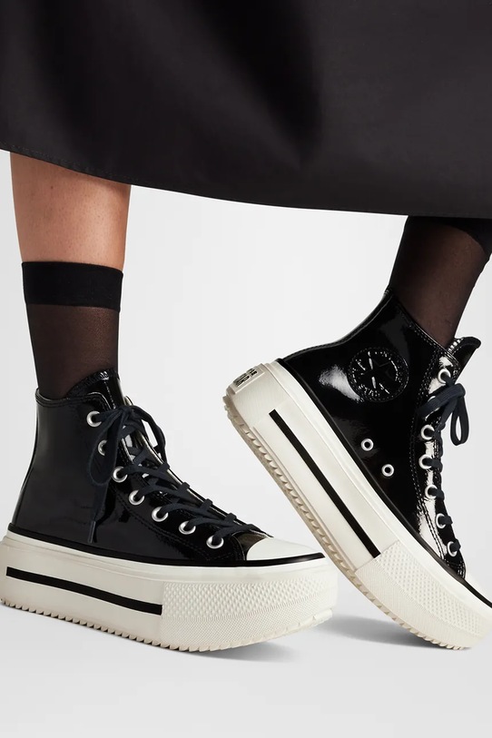 Πάνινα παπούτσια Converse Chuck Taylor All Star Lift Double Stack A12977C