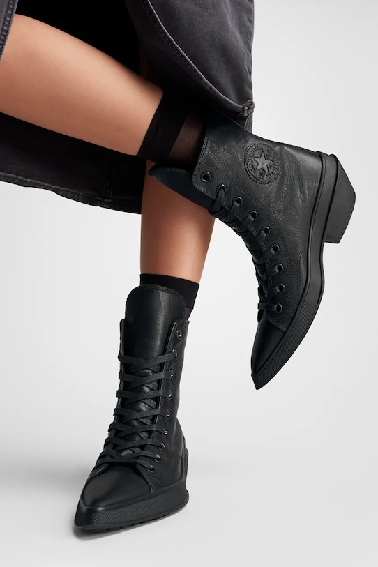 Kožené tenisky Converse Chuck 70 De Luxe Pointed A13014C