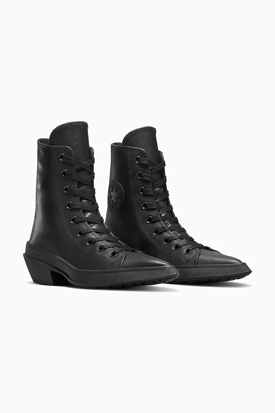 Kožené tenisky Converse Chuck 70 De Luxe Pointed A13014C čierna AW25
