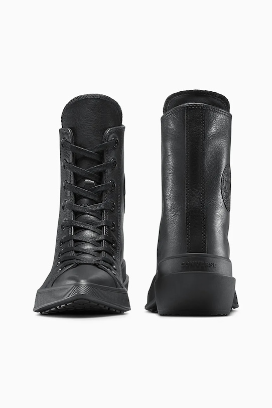 Obuv Kožené tenisky Converse Chuck 70 De Luxe Pointed A13014C čierna