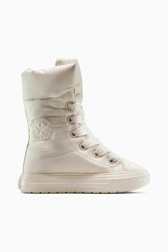 Converse śniegowce Chuck Taylor All Star Elements Boot lekko ocieplane beżowy A14273C