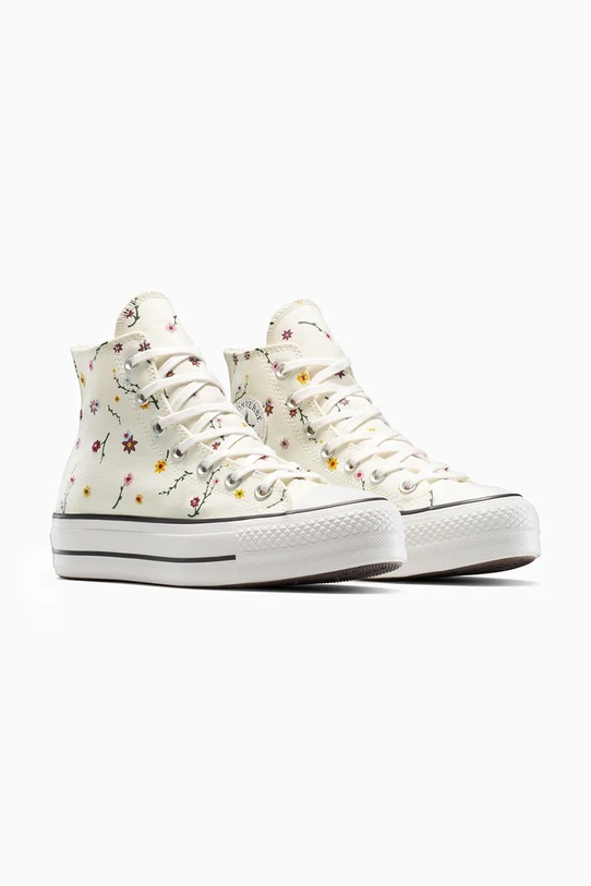 Converse trampki Chuck Taylor All Star Lift A15536C biały AW25