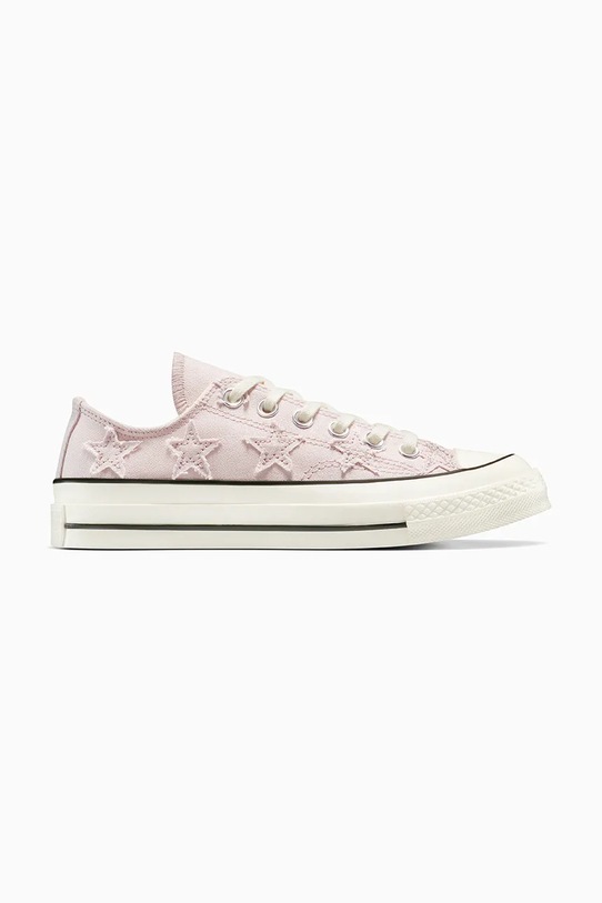 Ниски кецове Converse Chuck 70 равна розов A15547C