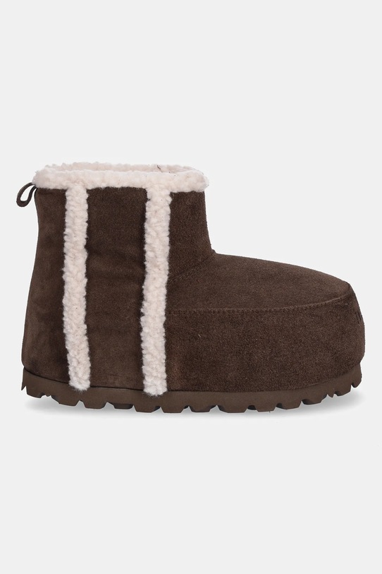 Inuikii śniegowce zamszowe Chunky Boot 1002.005.0021.150 brązowy AW25
