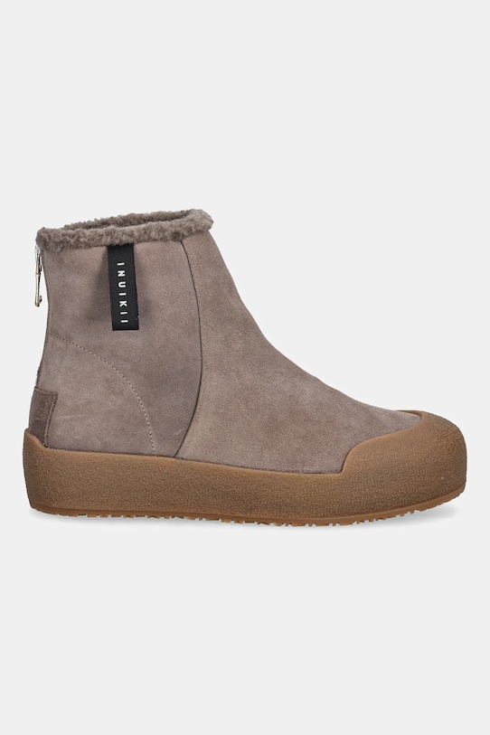 Μπότες χιονιού σουέτ Inuikii Cortina 1002.020.0011.163 καφέ AW25