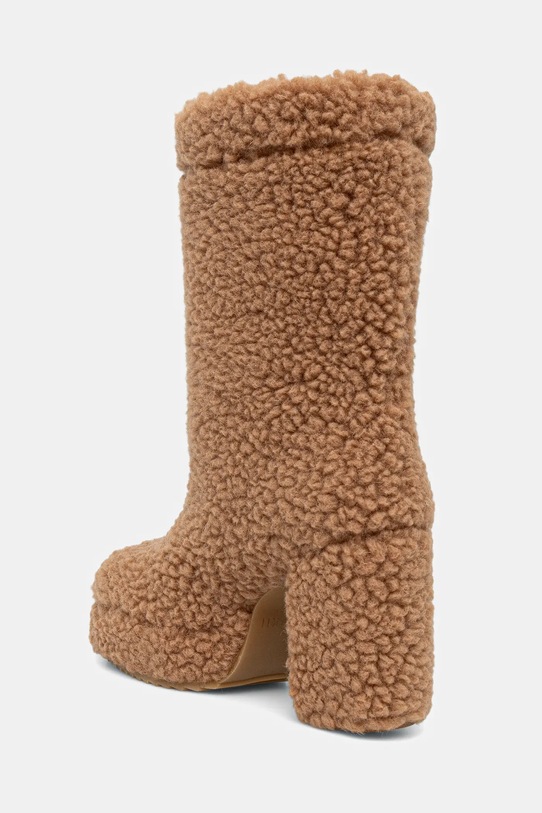 Încălțăminte Inuikii botine Curly High Heel 1002.018.0011.250 bej