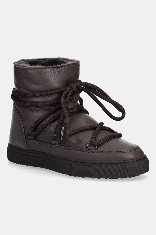 Inuikii śniegowce skórzane Full Leather ocieplane brązowy 1001.003.0251.152