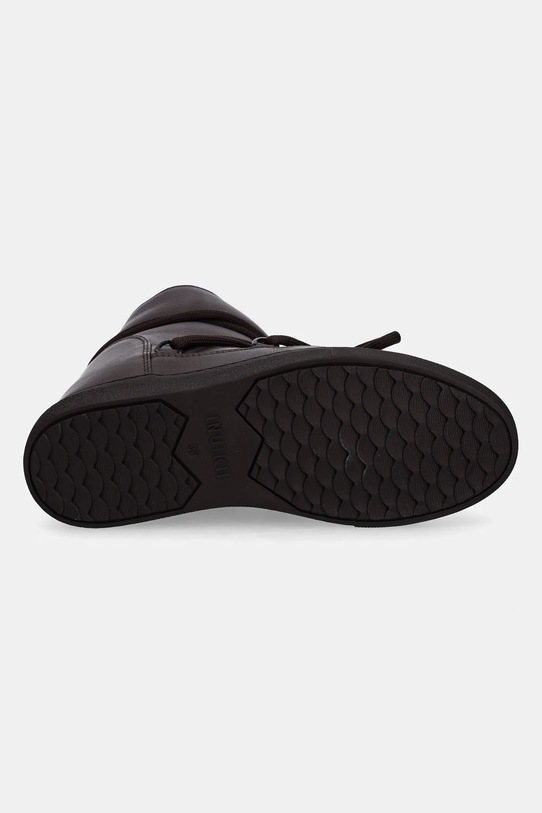 Inuikii śniegowce skórzane Full Leather Wedge 1001.004.0091.152 brązowy