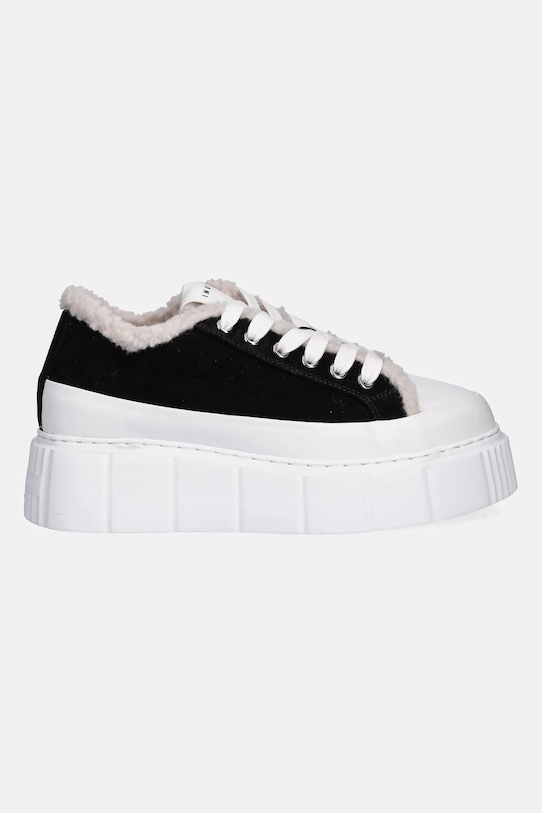 Замшеві кросівки Inuikii Matilda Curly 1001.001.0381.000 чорний AW25