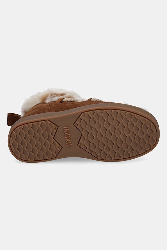 Semišové snehule Inuikii Teddy Low 1001.001.0321.106 hnedá